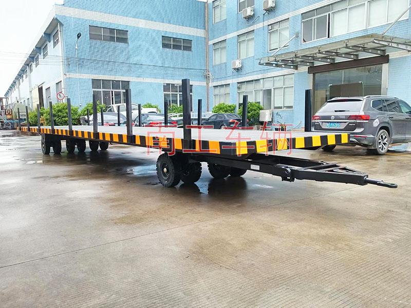 20吨12米重型多米平台 插桩式工具拖车