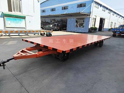 10T中型工业多米平台全挂车