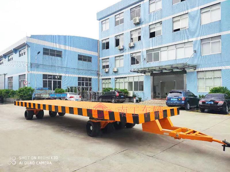 30吨重型无动力牵引多米平台