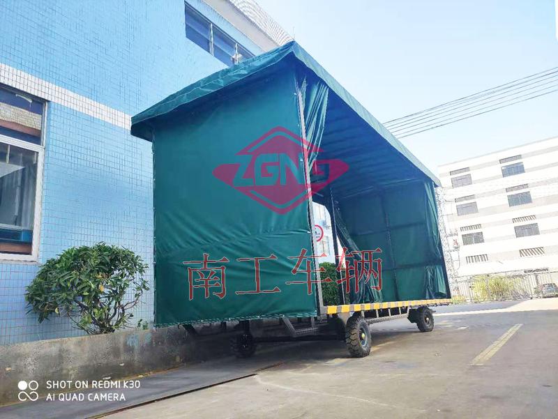 4吨雨篷多米平台 重型移动工具拖车