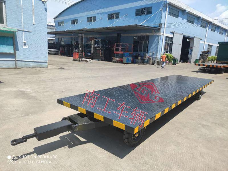 2吨多米平台 无动力牵引工具拖车
