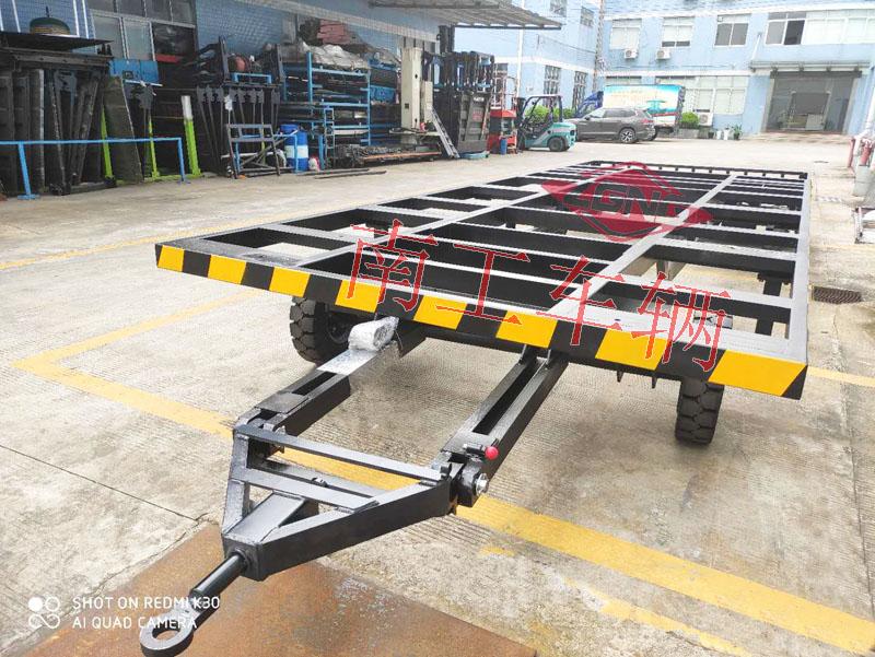 8吨骨架式多米平台 无动全挂车