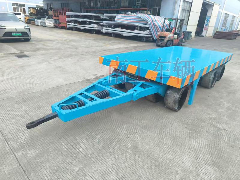 40吨重型多米平台 无动力牵引全挂工具拖车
