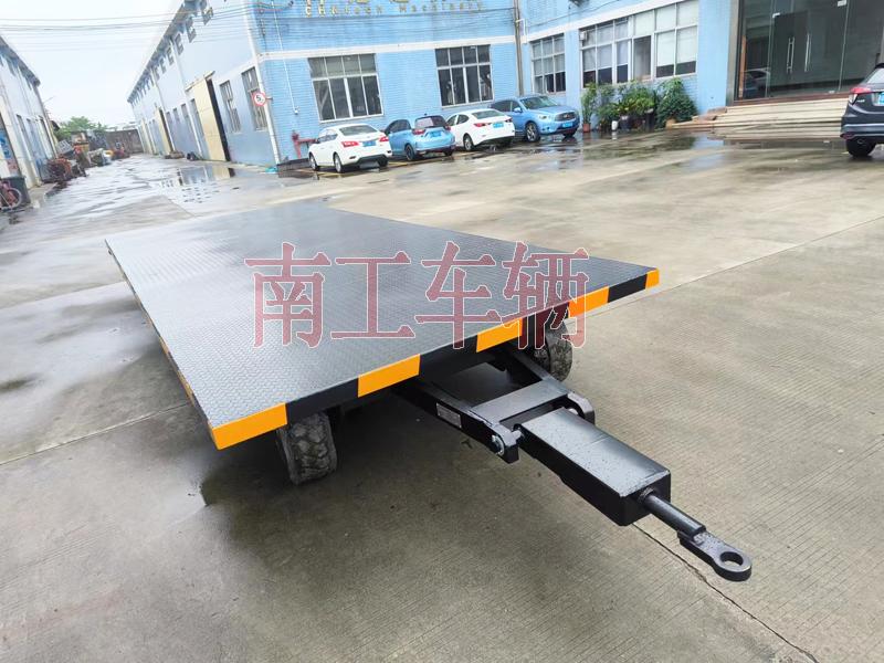 6吨牵引多米平台 工业全挂拖车