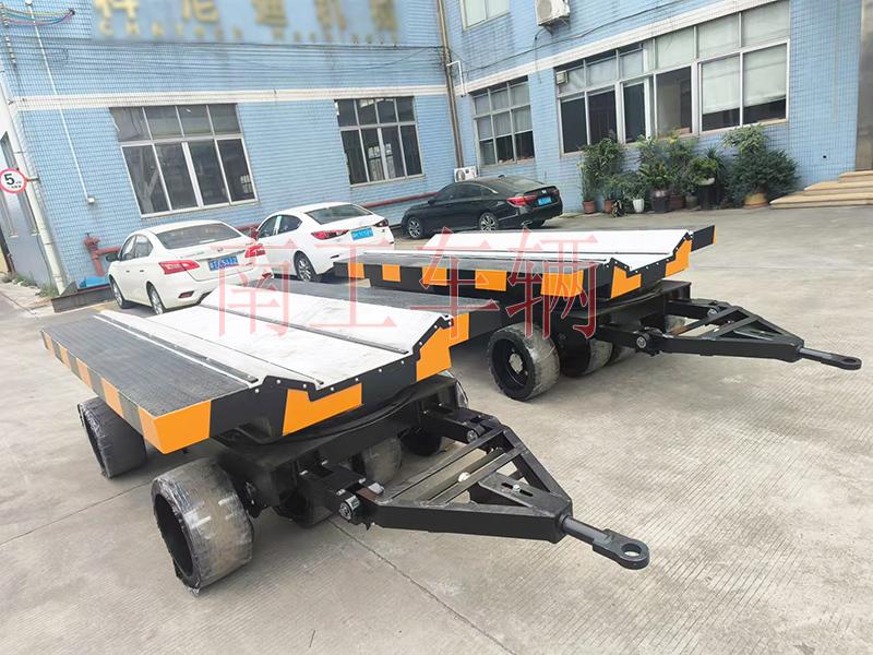 25吨V字重型钢卷多米平台 牵引全挂车