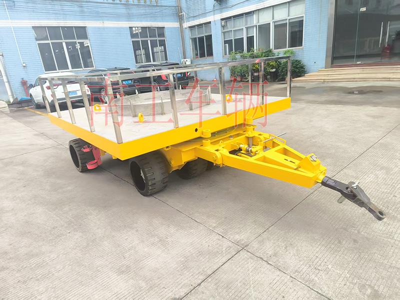 25吨重型多米平台 带圆型不锈钢上装工具拖车
