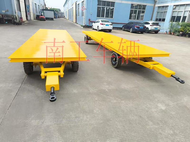 5吨工业多米平台 牵引式全挂工具拖车