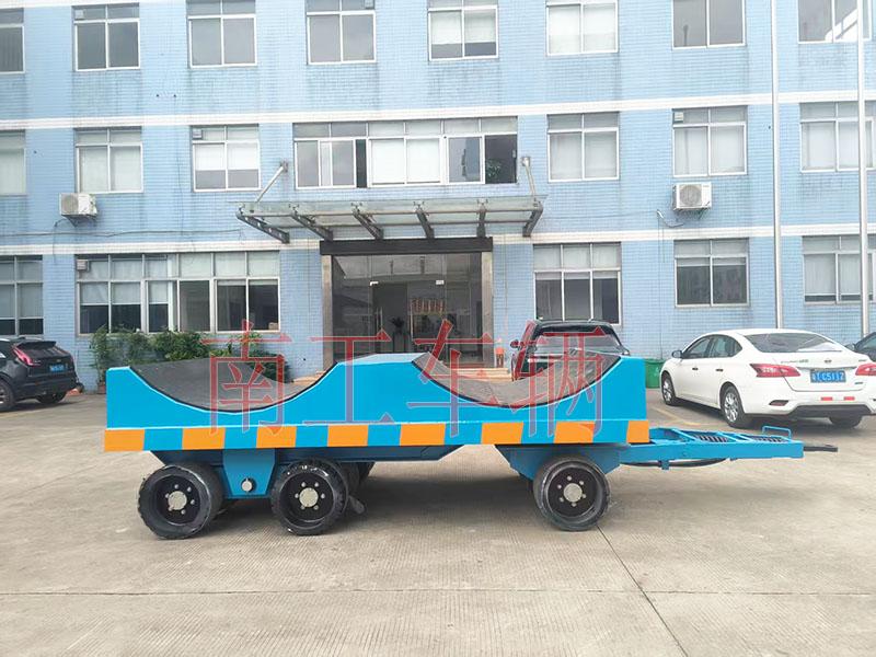 40吨重型钢卷运输工业多米平台 牵引全挂车
