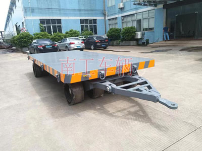 25吨重型工业多米平台全挂式牵引拖车底盘带牵引环I.jpg